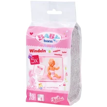 Подгузники для куклы BABY BORN (в наборе 5 шт): Производитель Zapf