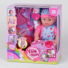 Пупс Yale Baby YL 1935 C з аксесуарами: Виробник Yale Baby