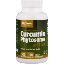 Jarrow Formulas Curcumin Phytosome Meriva 500 mg 120 Veggie Caps Куркумин: Тип Куркума (Куркумин)