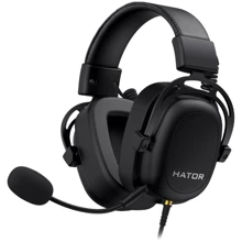 Навушники Hator Hypergang 2 USB 7.1 Black (HTA-940): Тип конструкції полноразмерные