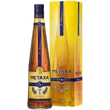 Бренди Metaxa (5 звезд) 0.7л gift box (BDA1BR-YFK070-010): Объем, л 0.7