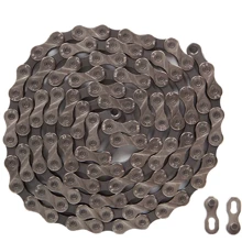 КМС X9 з замком (silver / gray) 9ск. 116зв. (CHA-206)
