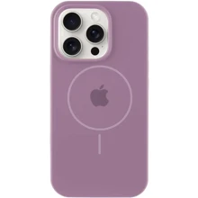 Чехол для iPhone Mobile Case Silicone Full Protective with MagSafe Lilac Pride for iPhone 15 Plus: Цвет фиолетовый