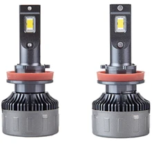 Светодиодная автолампа Pulso M5/H8/H9/H11/H16/LED-chips CSP/9-16v/2*70w/16000Lm/6500K (M5 - H8/H9/H11/H16): Головной свет Противотуманная, Ближний свет, Дальний свет
