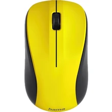 Мышь HAMA MW-300 WL Yellow (00173023): Интерфейс подключения Wireless