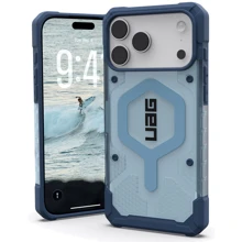 Чехол для iPhone Urban Armor Gear UAG Pathfinder Clear MagSafe Bundle Blues Lanyard (1145521BV03) for iPhone 17 Pro Max: Цвет синий