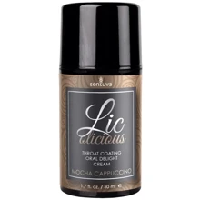 Гель для минета Sensuva - Lic-o-licious Cappuccino (50 мл), маслянистий, без цукру: Форма випуску гель