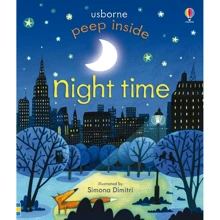 Peep Inside. Night-Time / Загляньте всередину. нічний час: Виробник Usborne