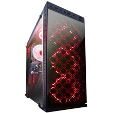 Корпус Frime Illusion red led (Illusion-U3-GLS-4RDRF): Форм-фактор материнской платы ATX/MicroATX/Mini-ITX