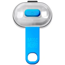 Світлодіодний ліхтарик для собак Max & Molly Urban Pets Matrix Ultra LED - Safety light-Sky Blue/Cube Синій (4894512014589): Виробник Max & Molly Urban Pets