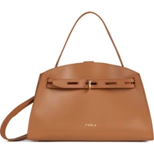 Женская сумка тоут Furla Margherita M Top Handle светло-коричневая (WB00174A.0029MI000): Пол Женский