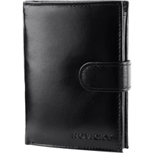 Мужское портмоне Rovicky черное (DNKR-RM-10L-GCL-black): Пол Мужской