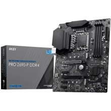MSI PRO Z690-P DDR4: Оперативная память 4xDDR4 5200 МГц, до 128 ГБ