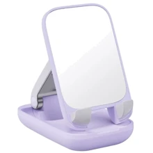Держатель Baseus Desk Holder Seashell Folding Mirror Purple (B10551501511-00): Производитель Baseus