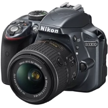 Nikon D3300 Kit (18-55mm) VR II Grey Офіційна гарантія: Тип матриці CMOS