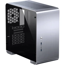 Корпус QUBE FALCON Aluminum Silver (QBX4E_WBNU3): Форм-фактор материнской платы ATX / Micro-ATX / Mini-ITX