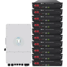 Система хранения энергии Deye SUN-12K-SG04LP3-EU-10DY24K-LFP-R 12kW 24kWh 10BAT LiFePO4: Тип Гибридный