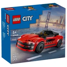 Конструктор LEGO City Красный спортивный автомобиль 109 деталей (60448): Серия City