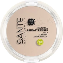 Sante Natural Compact Powder БИО-Пудра компактная №1 Cool Ivory 9g: Вид Пудра для лица