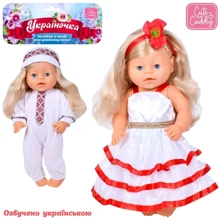 Кукла музыкальная LimoToy Украиночка 39 см 2 вида (M 5996 I UA): Возраст от 3 лет