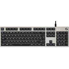Клавиатура Logitech G413 Silver (920-008476): Подключение проводное