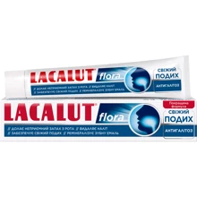 Lacalut Зубная паста Флора 75 ml: Назначение Ароматизация, Очищение, Свежесть дыхания