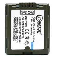 Аккумулятор ExtraDigital Panasonic VW-VBG130 Chip: Тип аккумулятор