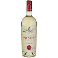 Вино Montalto Bianco Passivento Terre Siciliane IGP белое полусухое 0.75 л (FSH_8030423003816): Страна производитель Италия