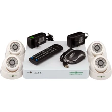Комплект відеоспостереження Green Vision GV-K-S12/04 1080P (LP5524): Кількість камер в комплекті 4