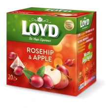 Чай Loyd фруктовый Rosehip and Apple шиповник и яблоко 20х2 г (3103572): undefined undefined