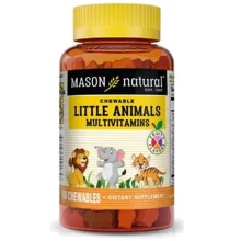 Mason Natural Little Animals Multivitamins Мультивитамины для детей 60 жевательных таблеток: Тип Комплексные