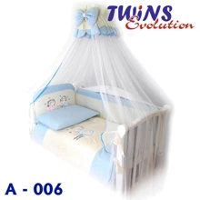 Постільний комлпект TWINS Evolution A-006 (7 ел.): Тип постільний комплект