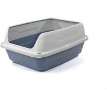 Туалет для кішок Georplast Easy з ситом для просіювання наповнювача 56х40х25 см (10528S): Вид Открытый