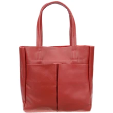Жіноча сумка шоппер Borsa Leather червона (10t9260-red): Стать жіночий