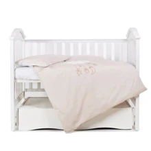 Сменная постель 3 эл. Babycentre&Twins Moonlight 4011-ZBTMO-02, beige, бежевая: Тип постельный комплект