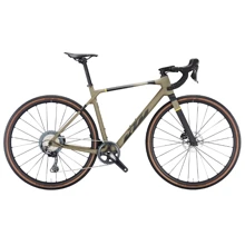 Велосипед KTM X-STRADA ELITE L/57 оливковый серый матовый (23187117): Материал рамы Карбон