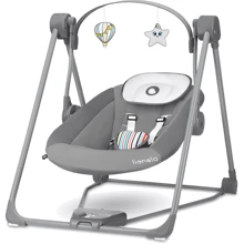 Гойдалка-Шезлонг Lionelo Otto Czy Grey Concrete 4248: Тип шезлонги