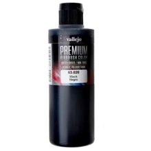 Фарба Vallejo акрил-поліуретанова Premium Color чорний (VLJ63020): Виробник Vallejo