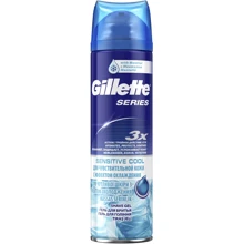Gillette Series Sensitive Cool Skin Shave Gel 200 ml Гель для бритья Бережное охлаждение с ментолом: Объем, мл 200