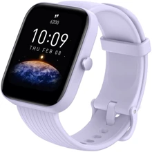 Смарт-часы Amazfit Bip 3 Blue: Дисплей 1.69" TFT (240x280) / 218 ppi
