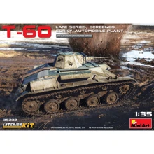 Сборная модель MiniArt Советский легкий танк Т-60, поздний, горьковского автомобильного завода с интерьером (MA35232): Производитель MiniArt