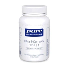 Pure Encapsulations Ultra B-Complex с PQQ 60 caps B-комплекс плюс (PE-01316): Тип Витамин B