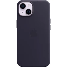 Чехол для iPhone Apple iPhone 14 Leather Case with MagSafe - Ink (MPP63ZE/A): Цвет фиолетовый