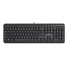Клавиатура Canyon HKB-20 USB Black (CNS-HKB02-RU): Подключение проводное