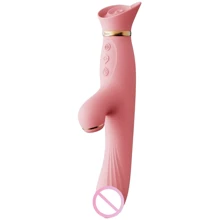 Вибратор с подогревом и вакуумной стимуляцией клитора Zalo - ROSE Vibrator Strawberry Pink: Для кого Для женщин