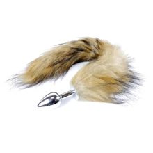 Анальний корок з коричневим хвостиком Boss Series Fox Tail XL: Для кого унісекс