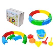 Песочница Kinderway сборная 8 деталей с песочным набором (KW 01-118-1): Производитель Kinderway