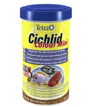 Корм для аквариумных рыб Tetra Cichlid Colour Mini в гранулах 500 мл (4004218197367): Вид корма Гранулы
