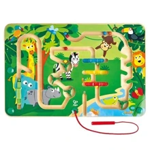 Магнитный лабиринт Hape Джунгли (E1714): Тип детская головоломка