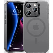 Чехол для iPhone Benks MagClap Lucid Armor Protective Natural Titanium for iPhone 15 Pro Max: Цвет серый
